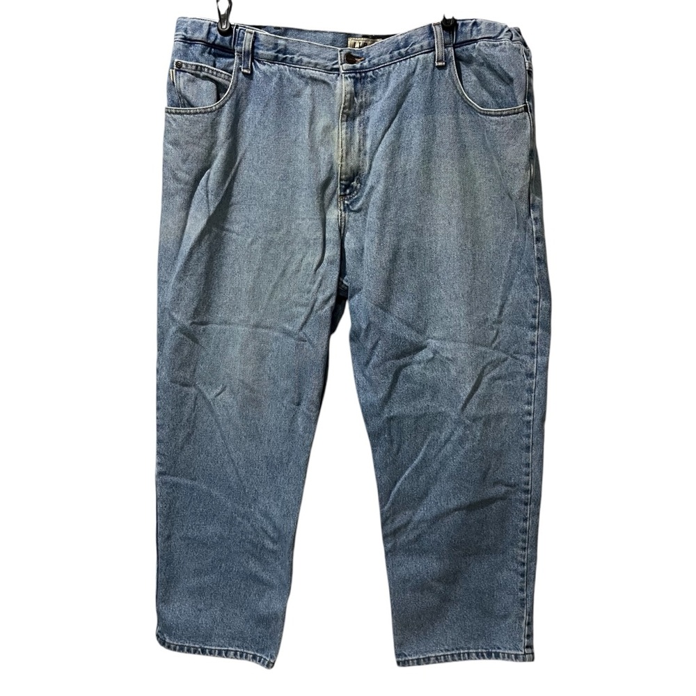 LL Bean Jeans Mens 42x29 Blue Comfort Waist Regular Fit Medium Wash Denim Cotton
